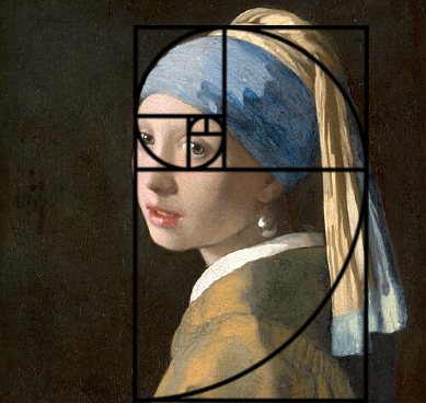 The famous painting, The Girl with Peral Earrings, by: Johannes Vermeer